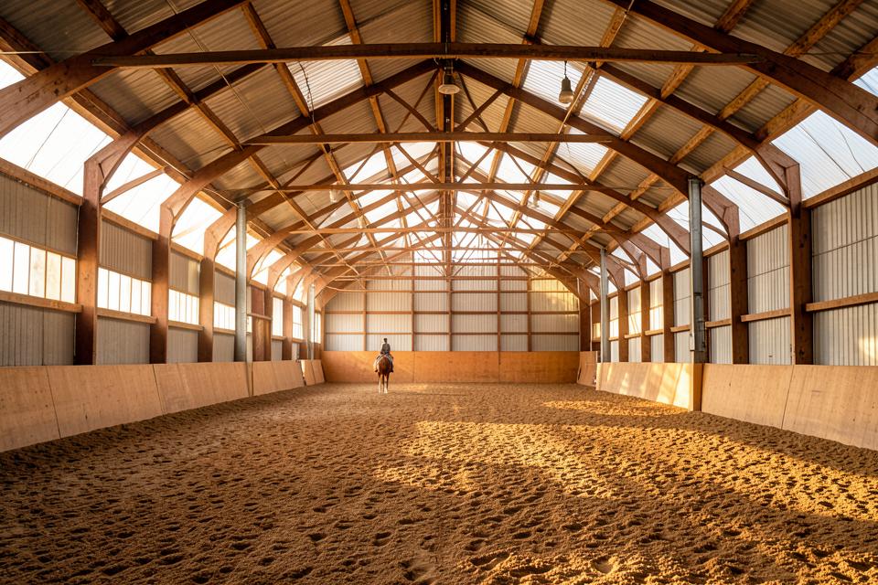 Riding arenas project example